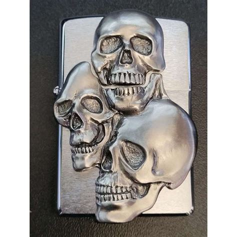 Zippo T Tes De Mort Coffret Collector H Aout Edition Limit E