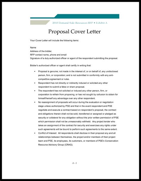 Cover Letter For Project Proposal Submission Williamson Ga Us