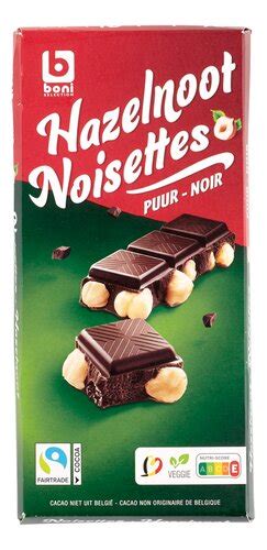 Boni Chocolat Noir Noisettes Ft Colruyt