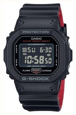 Casio Men S G Shock Black Out Dial Resin Band Dw Bb Er First