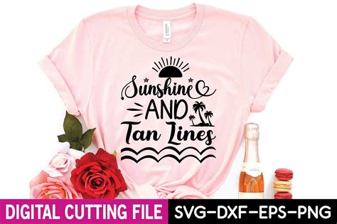 Sunshine And Tan Lines Svg Graphic By Selinab157 · Creative Fabrica