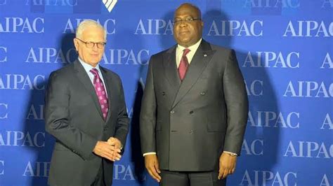 Washington F Tshisekedi A Rencontr La Communaut Juive Des Tats