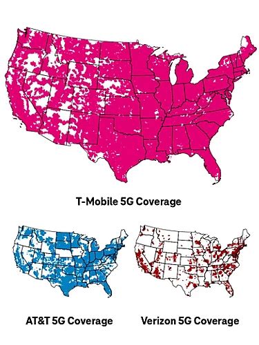 Compare Our 5g Network Why Our Coverage Is Best T Mobile