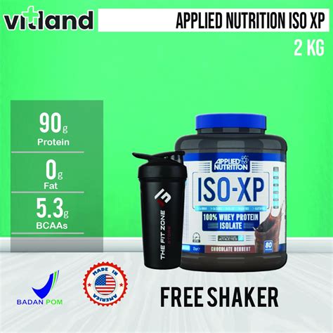 Jual Applied Nutrition Iso Xp Whey Protein Isolate Iso Xp Serv No