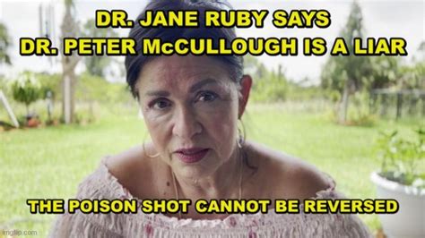 Dr. Jane Ruby Exposes the Lies Coming From the Well Paid Dr. Peter McCullough (Video) - Make ...