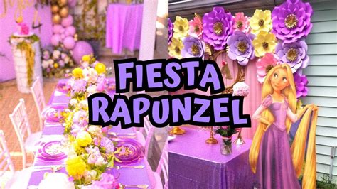 Ideas Sorprendentes Para Decorar Fiesta De Rapunzel Fiesta