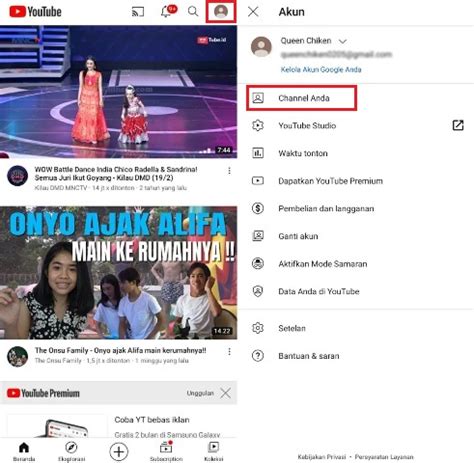 Cara Mengganti Nama Channel YouTube Di HP Dan PC Rancah Post