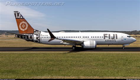 Dq Fab Fiji Airways Boeing Max Photo By Cary Aviation Id