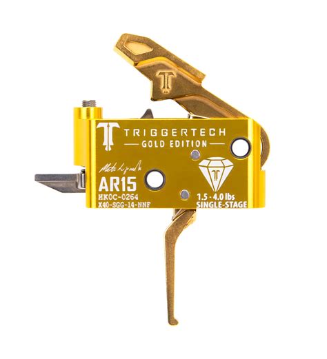TRIGGERTECH DEBUTS LIMITED AR DIAMOND SINGLE STAGE GOLD SERIES DROP IN