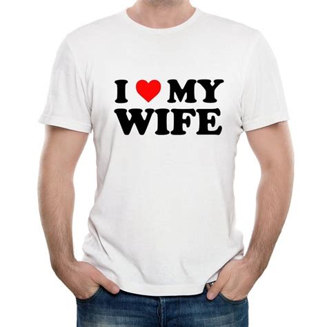 I Love My Wife Tshirts Etsy Uk