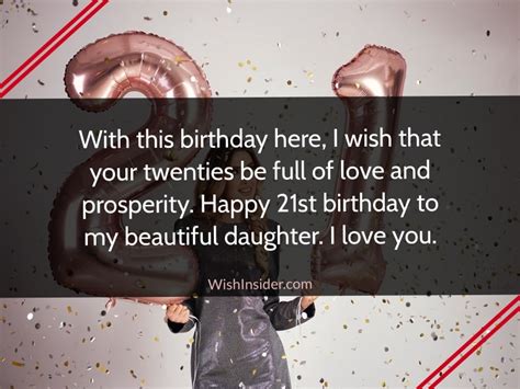 30 Happy 21st Birthday Wishes For Daughter Wish Insider