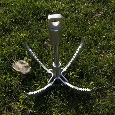 Outdoor Survival Grappling Hook Stainless Steel Grappling Hook 4