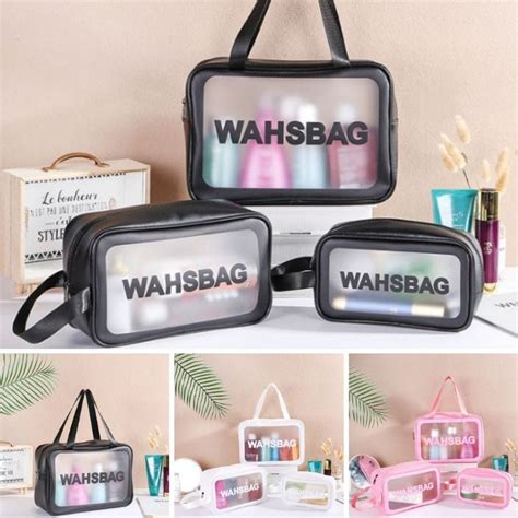 Jual Hm Washbag Tas Penyimpanan Serbaguna Waterproof Wash Bag Tas