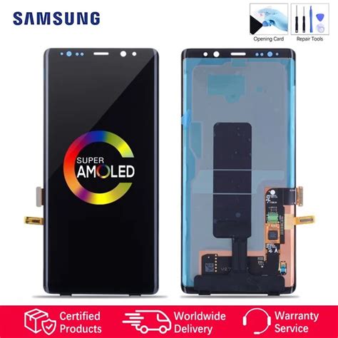 63 Super Amoled 2960x1440 Display For Samsung Galaxy Note 8 Lcd Touch Screen Note8 N9500 Lcd