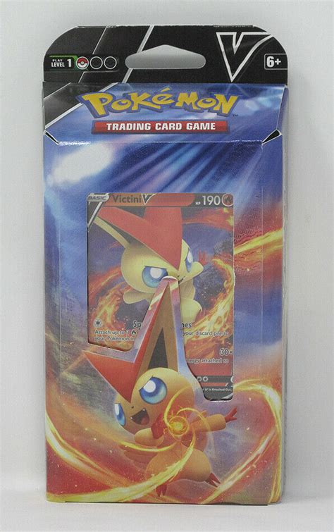 Pokemon Tcg Victini V Battle Deck Factory Sealed Values Mavin