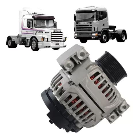 Alternador Scania V A Eletr Nico F Euro Frete Gr Tis