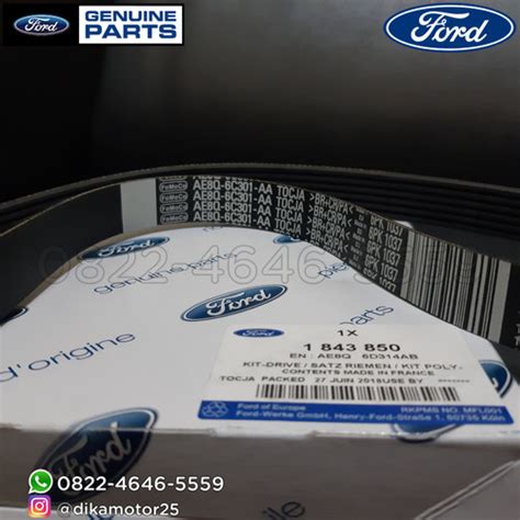 Jual Fan Belt Fiesta Drive Belt Vbelt Tali Kipas Ford Fiesta All