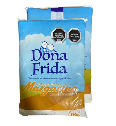 MARGARINA VEGETAL DOÑA FRIDA CAJA 12X1 KILOS Bepaluz