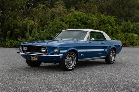 1968 Ford Mustang GT Coupe for Sale at Auction - Mecum Auctions