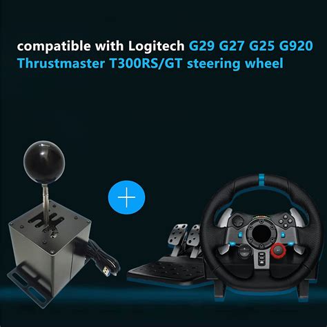 Buy Racing Game PC USB H Gear Shifter Sequential Shifter For Logitech