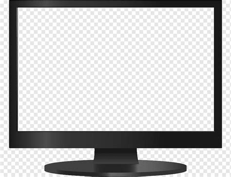 Монитор картинка на белом фоне