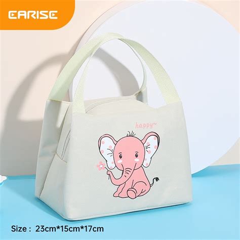 Jual EARISE Lunch Bag TAHAN PANAS Bento Tas Penyimpanan Kotak Makanan