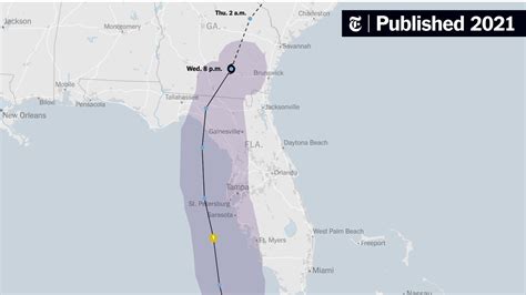 Map: Tracking Tropical Storm Elsa’s Path - The New York Times