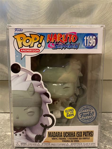 Funko Pop 1196 Naruto Shippuden Madara Uchiha Six Paths GITD