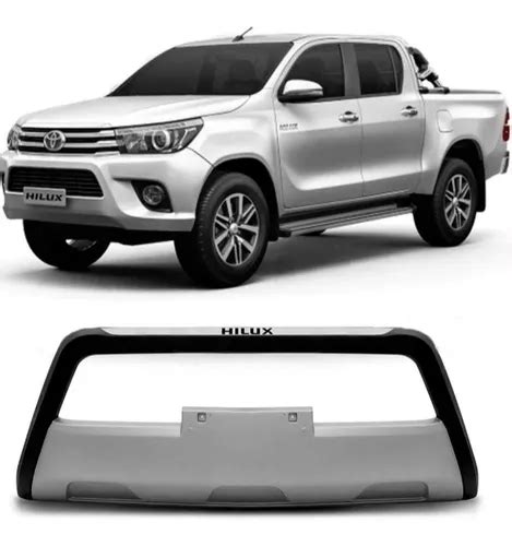 Front Bumper Dianteiro Toyota Hilux 2016 A 2018 Alto Padrão