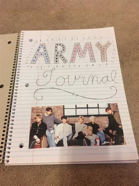 Bts Journal K Pop Amino