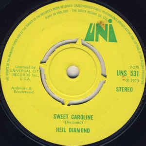 Neil Diamond - Sweet Caroline (1971, Vinyl) | Discogs