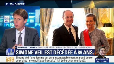 Marlène Schiappa Le droit à l IVG que Simone Veil a conquis de haute