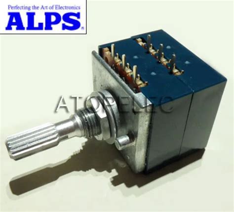 Pc Japan Alps Rk Kax Volume Log Stereo Potentiometer Gang Dual