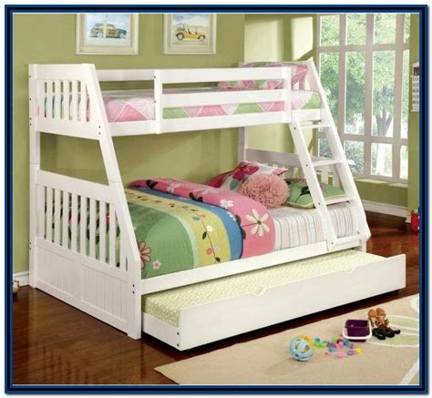 Twin Over Full Bunk Bed With Stairs And Slide - Bedroom : Home ...