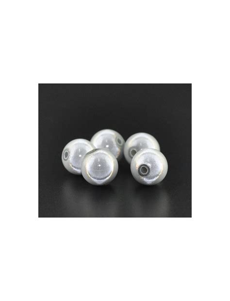 20 Perles 6mm Blanc Miracle Magique Oeil De Poisson Mercerie Center