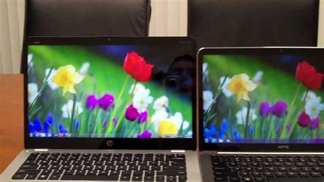 Dell XPS 13 And HP ENVY 14 Ultrabook Comparison YouTube