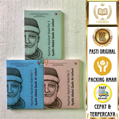 Jual Paket Buku Trilogi Nasihat Nasihat Makrifat Syekh Abdul Qadir Al