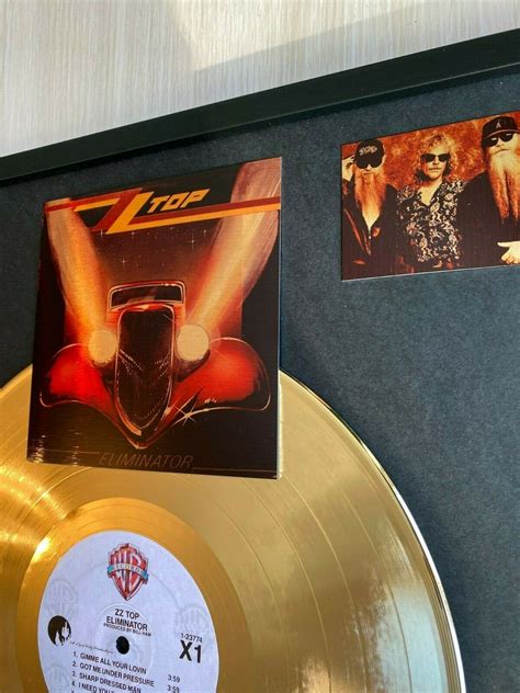 Popsike ZZ Top Eliminator 1983 GOLD VINYL WARNER US FIRST PRESS