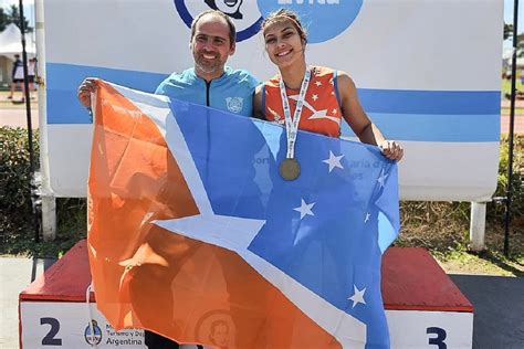 Juegos Evita La Atleta De Ushuaia Antonella Ojeda Descoll Y Gan