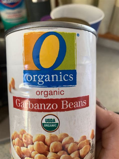 O Organics Garbanzo Beans Organic Calories Nutrition Analysis More