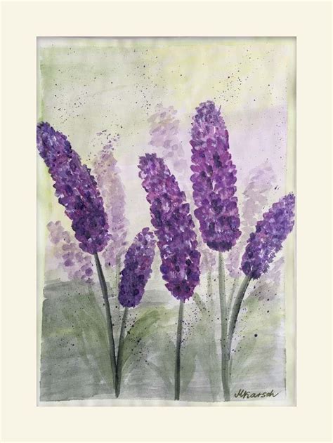 Lavendel Papier A 4 Zu Kaufen Painting Watercolor Paintings