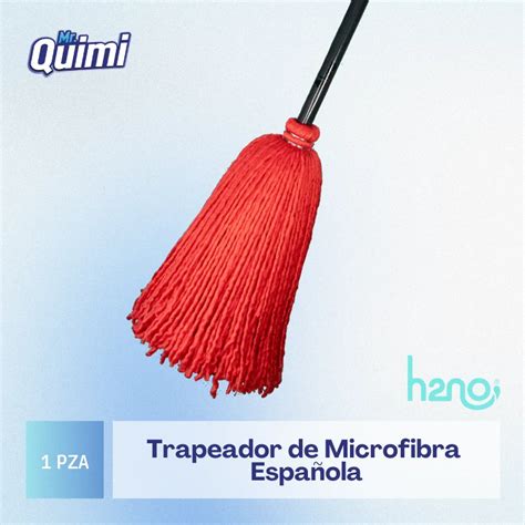 Trapeador de microfibra española h2n0 Mr Quimi Central de Abastos