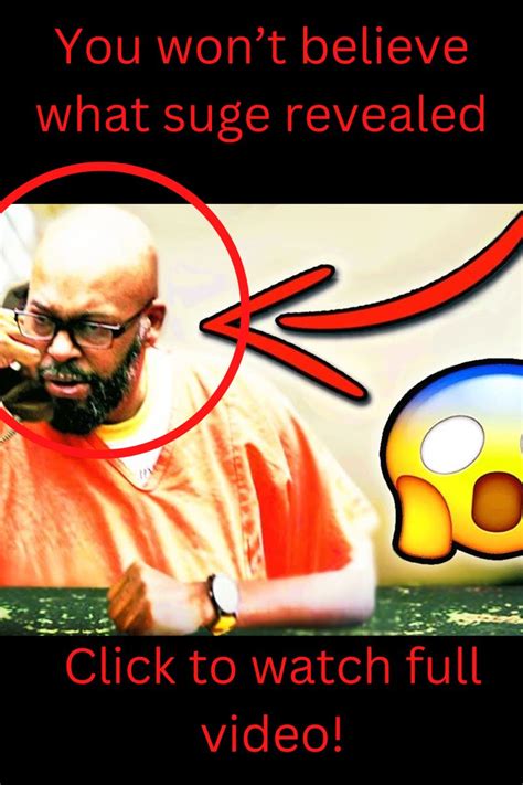 You wont believe what suge reveals about tupacs murderer! Who Killed ...