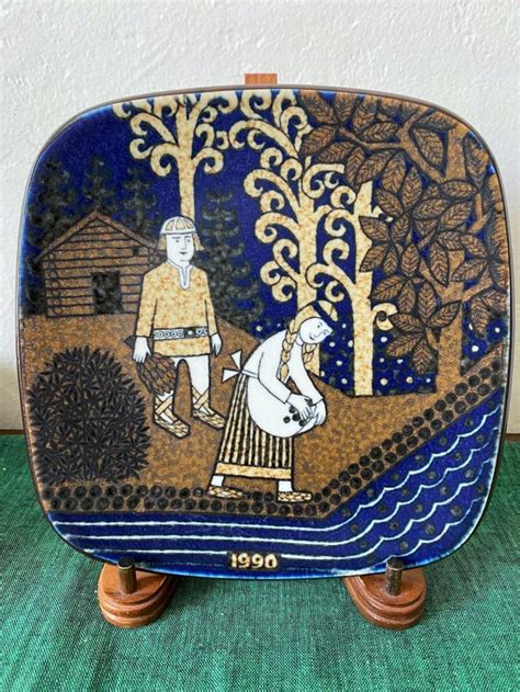 Arabia Of Finland KALEVALA Annual Collectors Plate 1990 Etsy In 2022