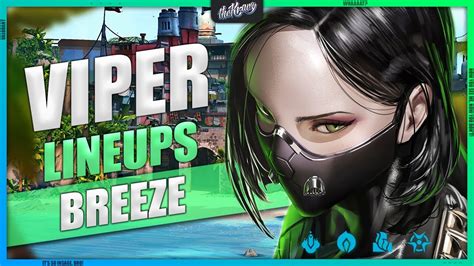 Viper Breeze Guide Lineups Walls Setups Valorant Youtube