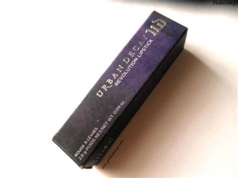Urban Decay Revolution Lipstick Naked Review Swatches PINKRIMAGE