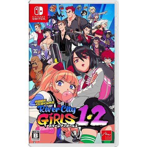 Nintendo 任天堂 Ns《熱血硬派國夫君外傳 熱血少女 12 合集》中文一般版 Pchome 24h購物