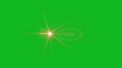 Green Lens Flare Red Bright Glow Sun Light Lens Flares Art Animation