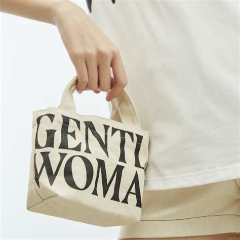 Gentlewoman GW Micro Tote Bag White Women S Fashion Bags Wallets