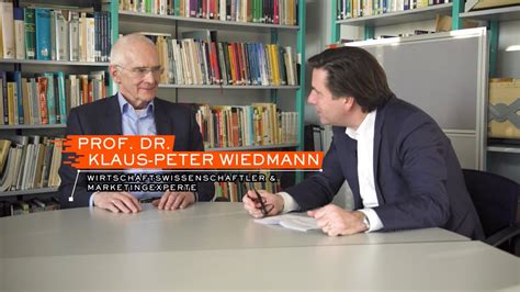 Prof Dr Klaus Peter Wiedmann Berger Unterwegs Youtube